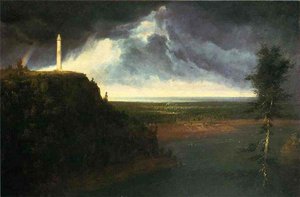 Brock's Monument — Thomas Cole