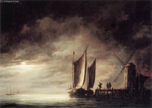 Moonlight — Aelbert Jacobsz Cuyp
