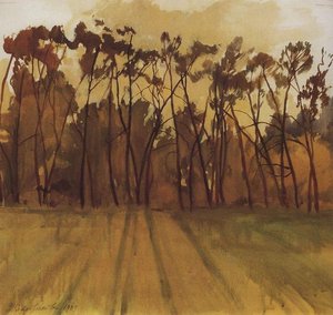 Autumn Landscape — Zinaida Serebriakova