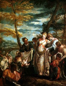 El Descumbrimiento De Moises — Paolo Veronese