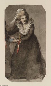 Lady Macbeth Taking The Daggers — Sir Nathaniel Dance Holland