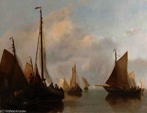 A Busy Shipping Lane — Anthonie Waldorp