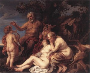 Education Of Jupiter — Jacob Jordaens