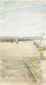 Scene On The Mersey — James Abbott Mcneill Whistler
