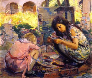 Curiosity (mission San Juan Caistrano) — Joseph Kleitsch
