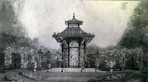 Design For An Aviary And Pergola In The Chinese — William Hamilton