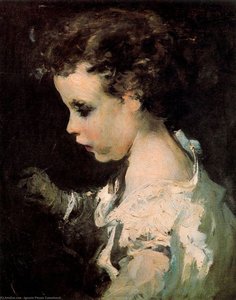 Boy or ''The little painter''