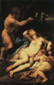 Jupiter And Antiophe — Antonio Allegri Da Correggio