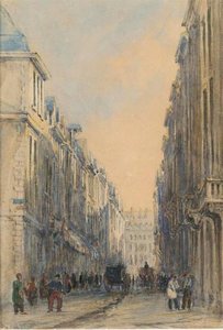 Rue Vivienne, Paris — David Cox