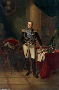 Portrait Of Prince Pyotr Volkonsky — Franz Krüger, Romanticism