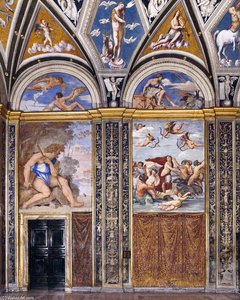 View Of The Loggia Di Galatea — Sebastiano Del Piombo