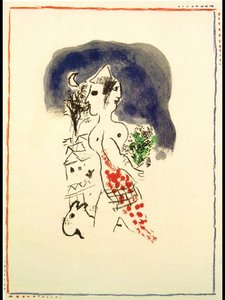 On The Tramp — Marc Chagall, Surrealism