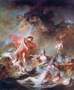 The Setting Of The Sun — François Boucher, Rococo
