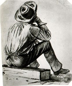 Study Of A Boatman — George Caleb Bingham