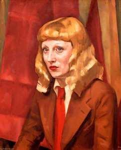 Woman With A Red Necktie — Ivor Williams