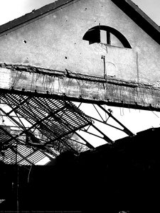 The Edison Cinema during deconstruction