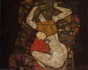 Young Mother (also Known As Blind Mother) — Egon Schiele