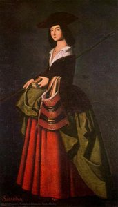 Santa Marina — Francisco De Zurbarán, Spanish Baroque
