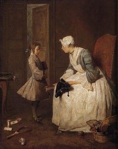La Gouvernante (the Governess) — Jean-baptiste-siméon Chardin