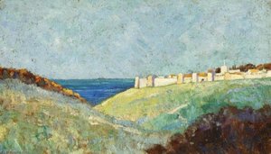 Sea View And Walled Town On St Kitts ( ) — Charles Paget Wade