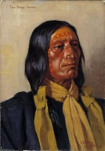 Two Dogs — Joseph Henry Sharp