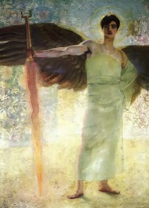 The Guardian Of Paradise — Franz Ritter Von Stuck