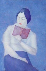 Lady Reading A Book — Albert Reuss