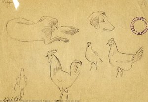 Traguntía, Hens And Dogs — Miguel De Unamuno