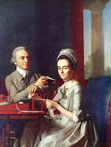 Thomas And Sarah Morris Mifflin, (painting) — John Singleton Copley