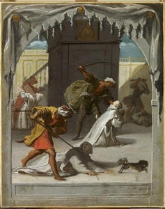 Martyre Des Chartreux D'allemagne, Jadis Intitulé Martyre Des Chartreux À Bourg Fontaine — Vicente Carducho, Spanish Baroque