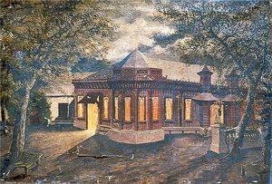 Swiss Gardens In The Evening