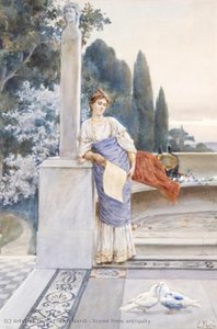 Scene From Antiquity — Enrico Nardi