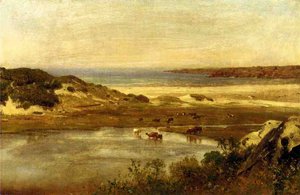 By The Sea, Newport, Rhode Island — Thomas Worthington Whittredge