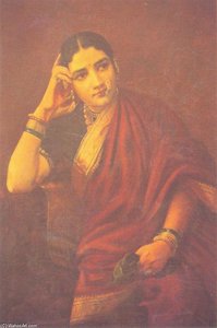 Maharastrian Lady — Raja Ravi Varma