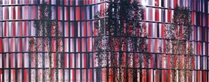 Composition with Three Trees, 2
