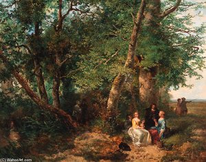 Lunch On The Grass — Johan Mari Henri Ten Kate