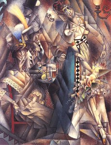 Dancer In A Café — Jean Dominique Antony Metzinger