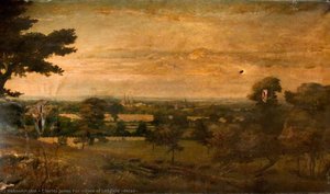 View Of Lichfield (detail) — Charles James Fox