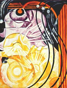 Electric Lamp — Natalia Goncharova