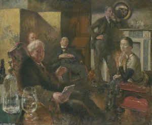 Saturday Night In The Vale — Henry Tonks