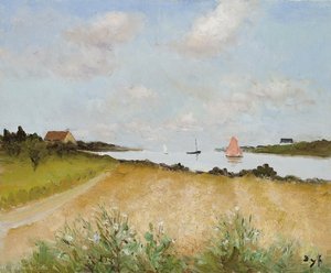 Wheat At Crouesty, (1972) — Marcel Dyf