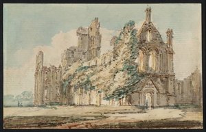 Kirkstall Abbey From The North West — Thomas Girtin