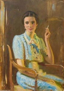 Study For 'miss Hancock' — Sir Alfred James Munnings