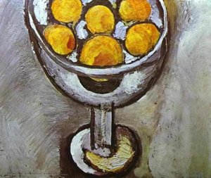 A Vase With Oranges — Henri Matisse