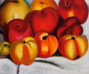 Apple Family Ii — Georgia O'keeffe, Precisionism