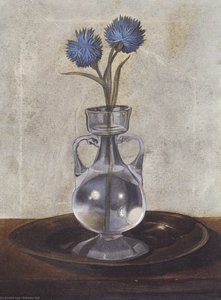 The Vase Of Cornflowers — Salvador Dalí