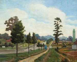 Watford Bypass At Cox’s Corner, Bushey — Myrtle Broome