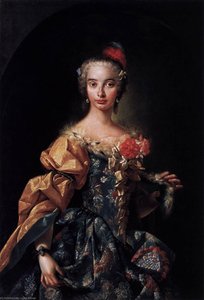Elisabetta Cellesi — Luigi Crespi, Rococo Style