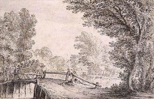Landscape — Claes Jansz The Younger Visscher