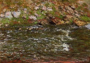 Torrent Of The Petite Creuse At Freeselines — Claude Monet